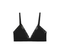 HUGO Triangel-BH aus Stretch-Baumwolle mit Logo-Details - Style MESH LOGO TRIANGLE P, 50557122 Schwarz XS