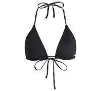 HUGO Triangel-Bikinitop mit kontrastfarbenen Logo-Trägern - Style PURE_TRIANGLE, 50535772 Schwarz XL
