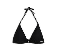 HUGO Triangel-Bikinitop mit Logo-Bändern - Style PURE TRIANGLE, 50555596 Schwarz XS