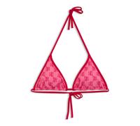 HUGO Triangel-Bikinitop mit Stack-Logos - Style MONOGRAM TRIANGLE, 50555664 Pink S