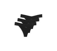 Hugo Lace 10277591 Tanga 3 Einheiten L Black
