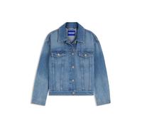 HUGO Trucker-Jacke aus blauem Denim - Style Glamis_B, 50563686 Blau M