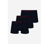 Trunk HUGO UNDERWEAR "TRUNK TRIPLET PACK", Herren, Gr. XL, 3 Stk., bunt (open miscellaneous 994), Jersey, Obermaterial: 95% Baumwolle, 5% Elasthan, eng, Unterhosen, mit Logoschriftzug auf dem Bund (37