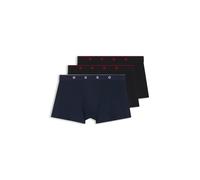 Trunk HUGO UNDERWEAR "TRIPLET TITAN", Herren, Gr. XXL (56), 3 Stk., schwarz (open miscellaneous 961), Webqualität, Obermaterial: 67% Modal, 28% Baumwolle, 5% Elasthan, körpernah, Unterhosen, aus Jacqu