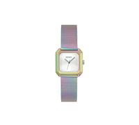 HUGO Hazel irisierende quadratische Uhr mit Mesh-Armband - Style #HAZEL, 58733345 mehrfarbig ONESI