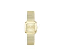 HUGO Hazel quadratische Uhr in Gold-Optik mit Mesh-Armband - Style #HAZEL, 58733344 Goldfarben ONESI