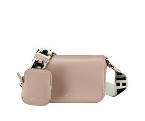 HUGO Umhängetasche Bel Crossbody Flap Dark Beige