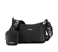 Hugo Bel Umhängetasche schwarz, Lederimitat, Damen