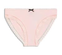 HUGO Slip aus elastischer Mikrofaser mit mittlerer Bundhöhe und Spitzenbesatz - Style BRIEF UNIQUE, 50545733 Hellrosa XL