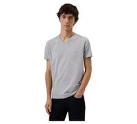 HUGO Miscellaneous V Neck T-Shirt weiß/hellgrau (2er-Pack) - S