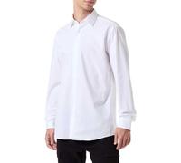 HUGO Modern-Fit Hemd aus bügelleichter Baumwoll-Popeline - Style Valerio, 50519812 Weiß 37