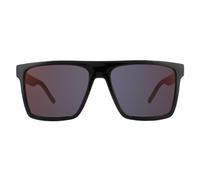 Hugo von Hugo Boss Square Mens Black Red Sunglasses Einheitsgröße