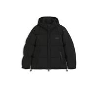 HUGO Wasserabweisende Jacke mit Daunenfüllung - Style Birono2541, 50549236 Schwarz XXL