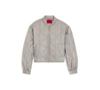 HUGO Wasserabweisende Jacke mit Zwiebelsteppung - Style Fulan-3, 50563191 Hellgrau L