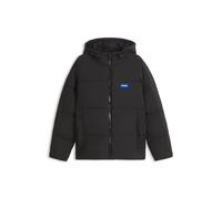 HUGO Herren Pufferjacke mit Kapuze BODO2541 Relaxed Fit, schwarz, Gr. L