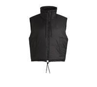 HUGO Wasserabweisende Weste mit Happy HUGO Aufnäher - Style Florence-1_B, 50522238 Schwarz XS