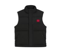 HUGO Wasserabweisende Weste mit Logo-Aufnäher - Style Baltino2541, 50549787 Schwarz XXL