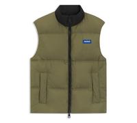 HUGO Wasserabweisende Weste mit Logo-Label - Style Bodolino2541, 50546648 Olive S
