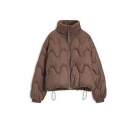 HUGO Wattierte Relaxed-Fit Jacke aus wasserabweisendem Gewebe - Style Falbala-1, 50577851 Braun S