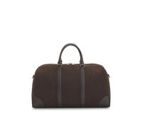HUGO Weekender aus recyceltem Leder mit abnehmbarem Schulterriemen - Style GO-BAG_S_Holdall, 50573514 Braun ONESI