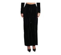 Hugo - Weite Hose - - Trousers - Damen - Schwarzk - XS