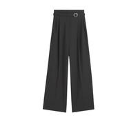 Hugo - Wide Hosen - - Trousers - Damen - Schwarzk - M