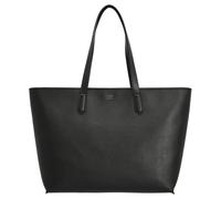 HUGO Tote Bag aus genarbtem Kunstleder mit Stack-Logo - Style Chris 2.0_Tote EW, 50546965 Schwarz ONESI