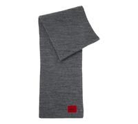 HUGO Zaff 6 Scarf Medium Grey