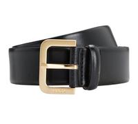 HUGO Gürtel mit Dornschließe Modell 'Zana' in Black, Größe 95