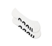 HUGO Zweier-Pack Füßlinge mit Logo-Details - Style 2P SL UNI LOGO CC W, 50549269 Weiß 35-36