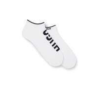 HUGO Zweier-Pack Sneakers-Socken aus Baumwoll-Mix mit Logos - Style 2P AS LOGO CC W, 50469274 Weiß 36-42