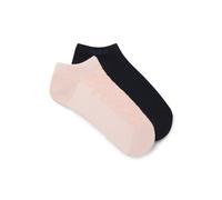 HUGO Zweierpack knöchellange Socken aus Baumwoll-Mix - Style 2P AS LEO LOGO CC W, 50561161 Hellrosa 35-38