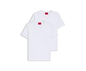 HUGO Zweierpack T-Shirts - Style HUGO-V, 50325417 Weiß S
