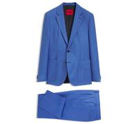 HUGO Zweiteiliger Extra Slim-Fit Anzug aus Leinen-Twill - Style Arti-Hesten263F1, 50574803 Blau 102