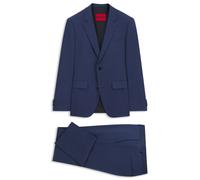 HUGO Zweiteiliger Slim-Fit Anzug aus Performance-Stretch-Twill - Style Henry-Getlin253X, 50569466 Blau 94