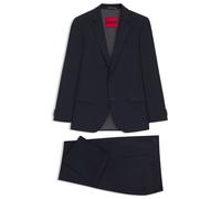 HUGO Zweiteiliger Slim-Fit Anzug aus Stretch-Gewebe - Style Henry/Getlin232X, 50557616 Dunkelblau 48