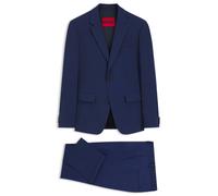 HUGO Zweiteiliger Slim-Fit Anzug aus Woll-Mix - Style Henry-Getlin253X-MH, 50572150 Blau 98