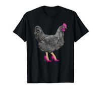Huhn mit High Heels, Chicken Lady, Chicken Whisperer T-Shirt