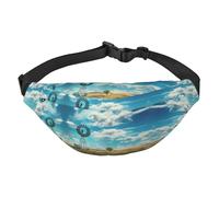 Huhn-Reise-Umhängetasche, geeignet für Sport, Laufen, Radfahren, Reisen, Angeln, Jungen, große Hüfttasche