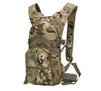 HUIPYOU Militär Bike Rucksack 15L Camouflage Casual Wasserdicht Mehrfachtasche Dauerhaft Taktische Sport Reisen Trekking Wanderrucksack Klein Tasche Herren Damen Army Backpack CP Camo