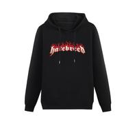 HUISHIJIA Hatebreed American Metalcore Band Music Tour Hatebreed Men's Hoodie Black XL