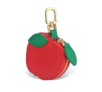 HuiYStar Erdbeer-Zitrone Frucht-Charm Apfel-Orange Form Leder Münzgeldbörse süß Schlüsselanhänger für Mädchen Frauen