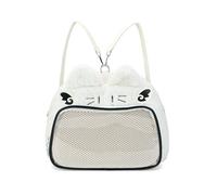 HuiYStar Kawaii Furry Ita Bag Rucksack Süße Katze Schulter Crossbody Taschen Mehrzweck Pin Display mit Einsatz