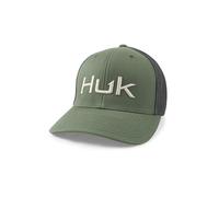 HUK Herren Standard Trucker Anti-Glare Snapback Fischerhut Besticktes Moos