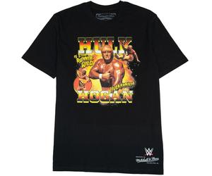 Hulk Hogan Hulkamania Mitchell & Ness WWE Legend T-Shirt Schwarz - XL