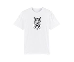 Human Family Bio Herren Rundhals T-Shirt "Spark - Tiger" L