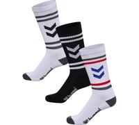 Hummel 3er-Pack Chevron High Retro Socken, multicolor 35-38