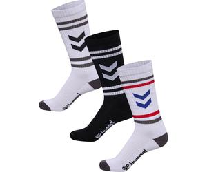 Hummel 3er-Pack Chevron High Retro Socken, multicolor 39-42