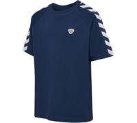 hummel Hmljr Archive Loose T-Shirt S/S Lifestyleshirt blau 158-164