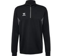 Hummel Authentic (halber Reißverschluss) Herren Sweatshirt, schwarz XS